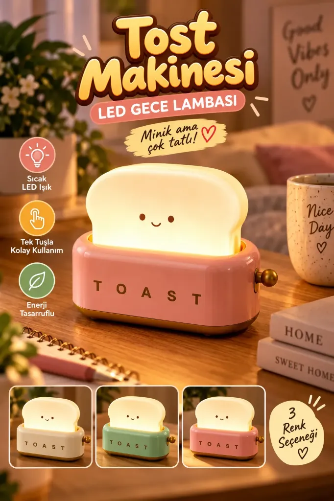 [FBS-2021] Tost Ekmeği Gece Lambası