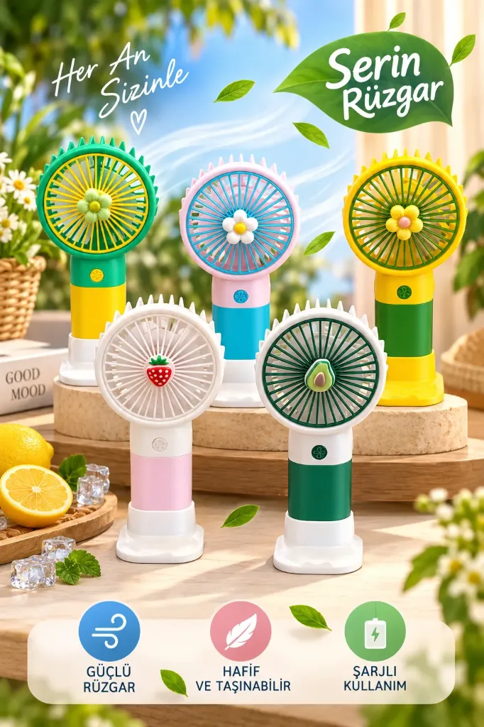 Fruit Charging Adjustable Fan