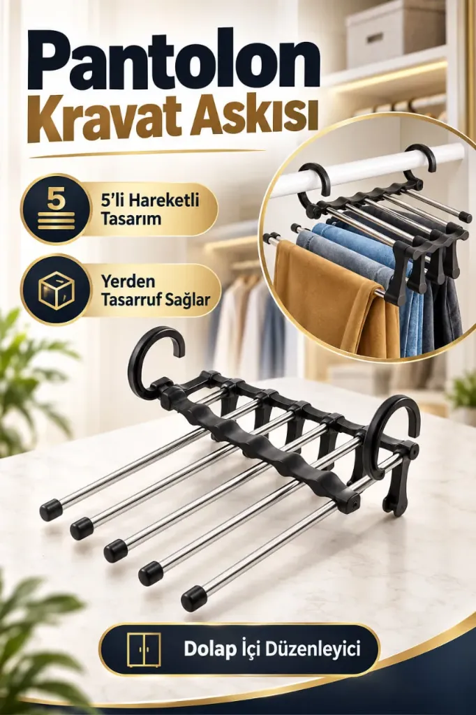 [FBS-1105] 5 Sıralı Alimümyum Askı *100