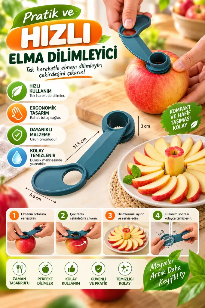 [FBS-342] Plastik Elma Dilimliyici *420