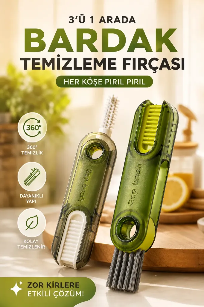 Bardak Temizleme Fırçası Çok Amaçlı *200