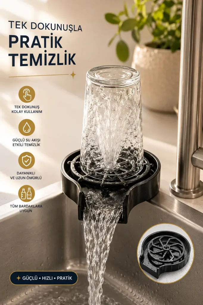 [FBS-527] Yüksek Basınçlı Cam Bardak Yıkama Musluğu *100