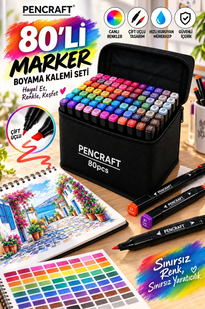 [FBS-796] Marker Boyama Kalemi 80 Li *18