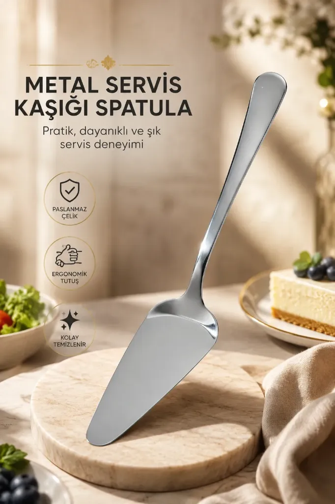 Metal Servis Kaşığı *240