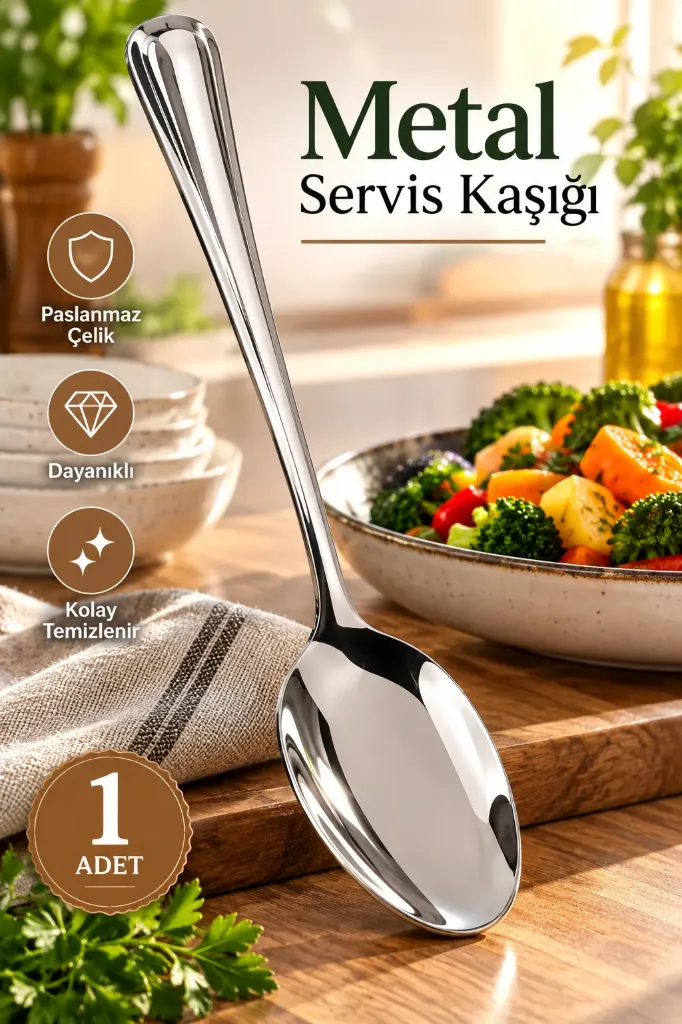 Metal Servis Kaşığı