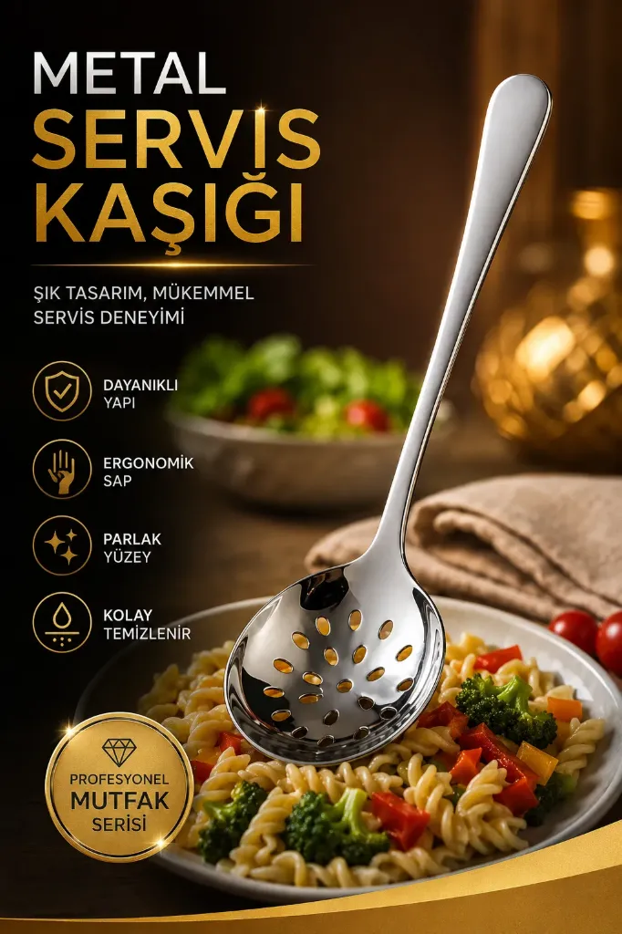 Metal Servis Kaşığı *240