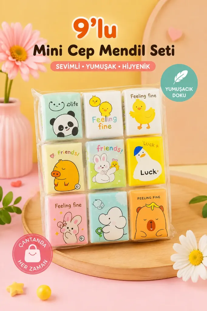[FBS-965A/B] 9 Lu Mini Selpak Mendil *144