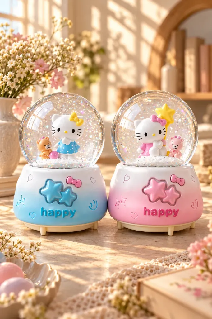 Snow Globe Spraying Hellokity JH326