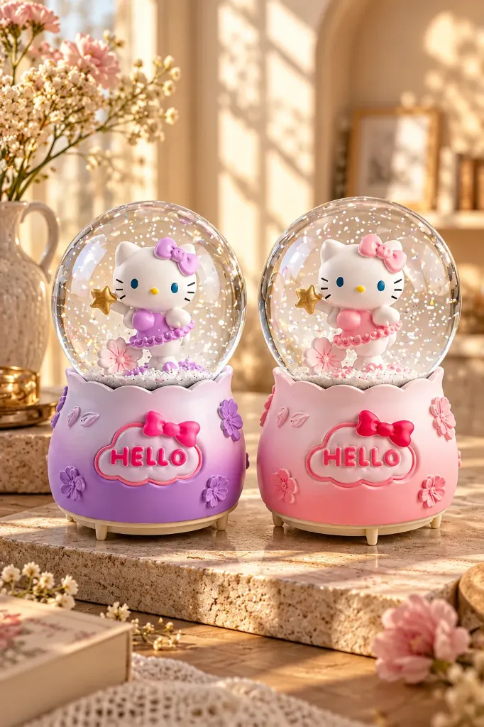 [FBS-1032] Snow Globe Spraying Hello Kitty  JH310 *24