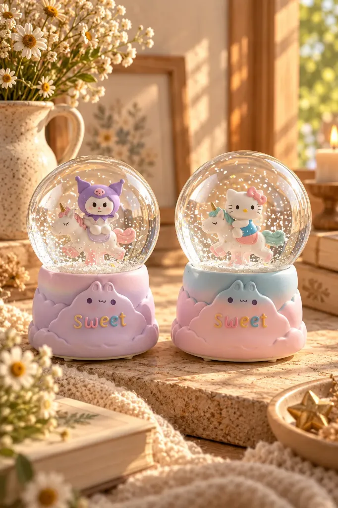 [FBS-1039] Snow Globe Spraying Hello Kitty  JH297  *24